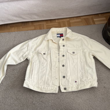 Tommy Hilfiger light yellow denim jacket