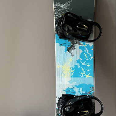 Set Snowboard Burton: Feather 149 cm, S, 6.5/37