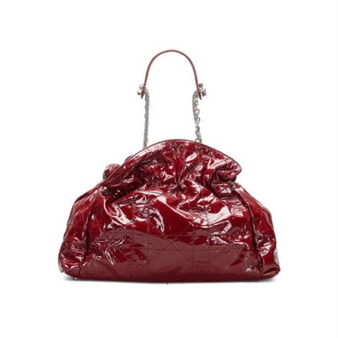 Christian Dior Lacktasche rot