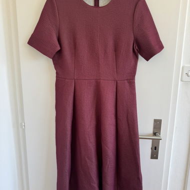 COS burgundy dress M