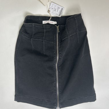 Jupe en denim OXXY noire