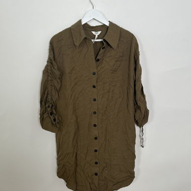 OBJECT Brown Shirt Dress