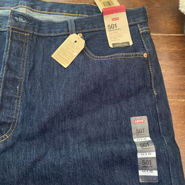 Levi's 501 Original Jeans W44 L32 dunkelblau