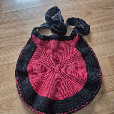 Sac crocheté à la main