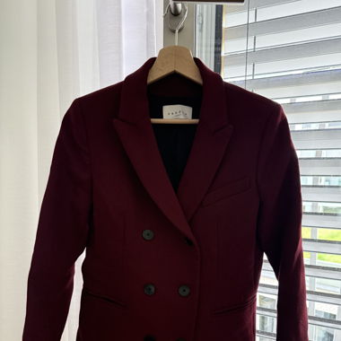 Blazer Sandro bordeaux