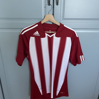 Red Adidas Football Jersey