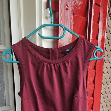Bordeaux Kleid
