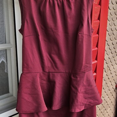 Bordeaux Kleid