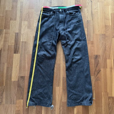 Jeans à jambes larges ZARA / denim brut