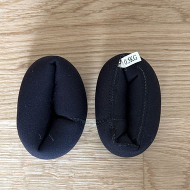 Gewicht 0.5 kg für Knöchel/Handgelenk - Fitnesszubehör