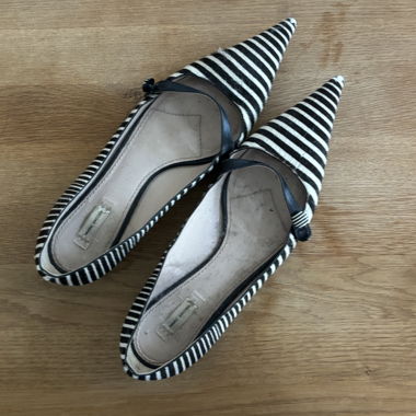Marc Jacobs Kitten Heels in Zebra Ponyhair