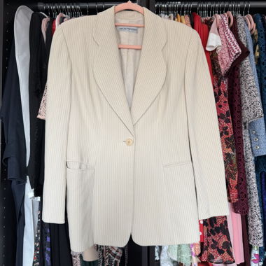 Emporio Armani Vintage Pinstripes Blazer