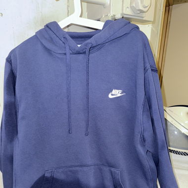 Nike hoodie blau