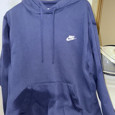 Nike hoodie blau