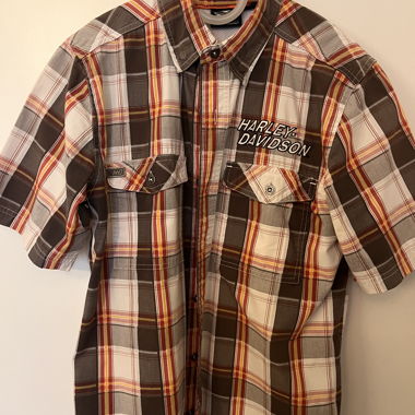 Camicia Harley-Davidson a quadri