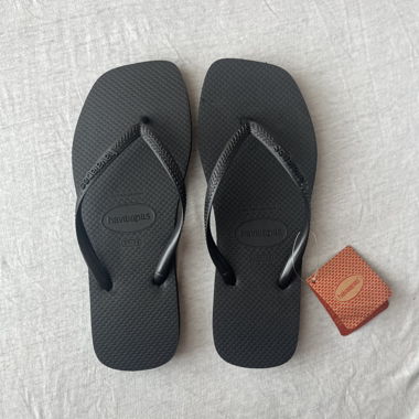 Schwarze Havaianas Flip-Flops