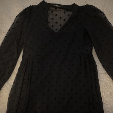 Dark Polka Dress