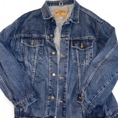 Veste en jean WITBOY bleu