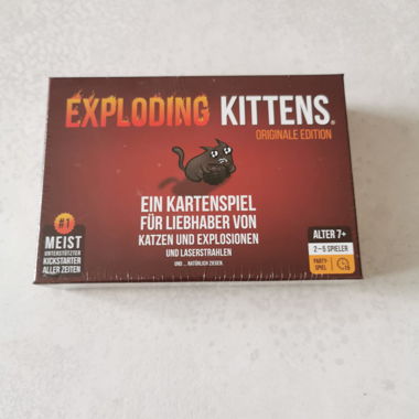 Exploding Kittens Original Edition New, Sealed in Original Packaging