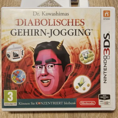 Diabolisches Gehirn-Jogging (3DS Spiel)