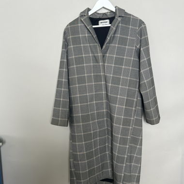 Manteau à carreaux Weekday