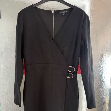 Elegantes Guess Minikleid, schwarz, Gr. L