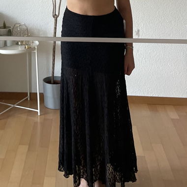 Black Lace Skirt