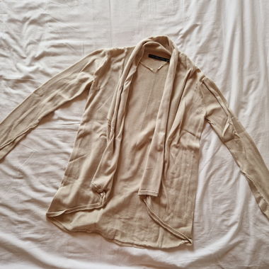 Cardigan beige Zara Knit
