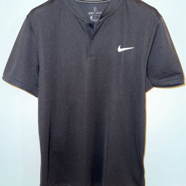 Polo Nike Dri-FIT nero uomo T-shirt sport - M