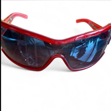 Lunettes de soleil Miu Miu vintage rouges