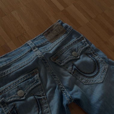 Hellblaue True Religion Jeans