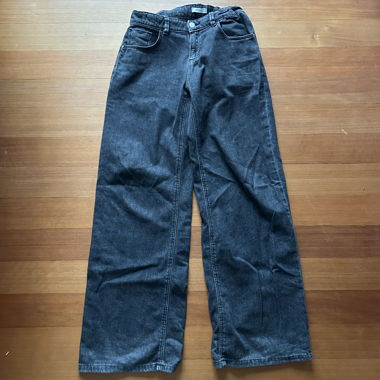 Schwarze Baggy Jeans
