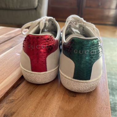 Sneakers Gucci bianche ricamate