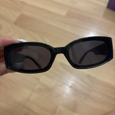 Rectangular Black Sunglasses