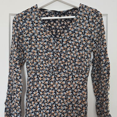 Floral Long-Sleeve Dress by Vero Moda