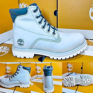 Botte Timberland Unisex Gris clair 38 Neuve A003