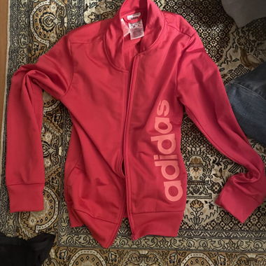 felpa con zip adidas