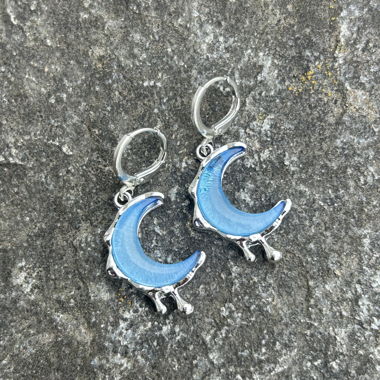 Dreamy Celestial Moon Earrings