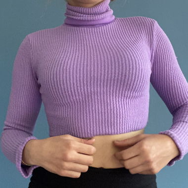 Pullover violett 