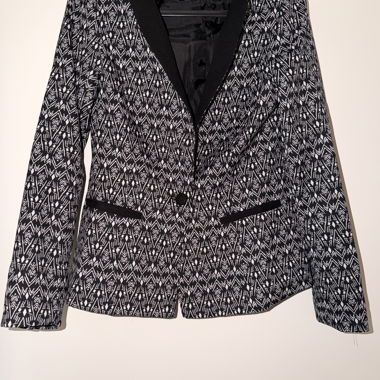 Patterned Blazer
