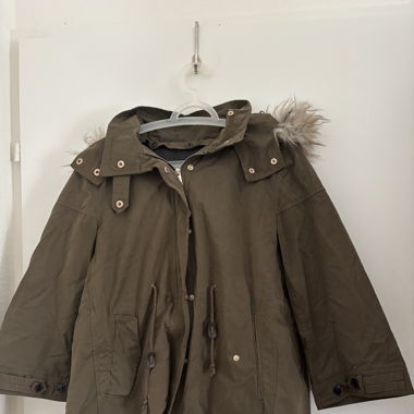 Parka kaki oversize