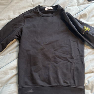 Stone Island dark blue sweatshirt