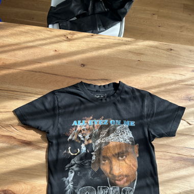 2Pac Mister Tee Shirt Grösse XS schwarz Druck