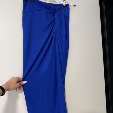Blue skirt