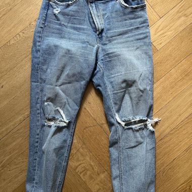 Ripped Jeans blau
