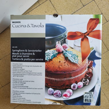 New Springform Pan & Serving Plate