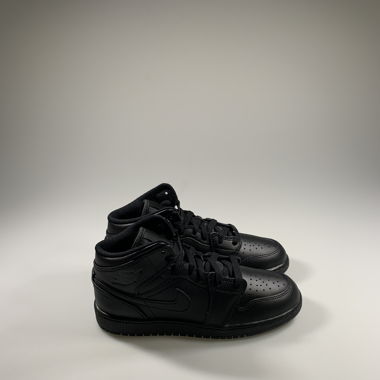 Jordan 1 Mid Triple Black (2022) (GS)