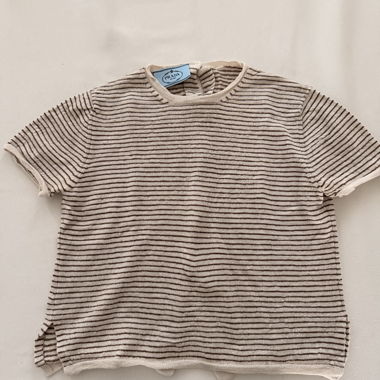 Prada striped knit top