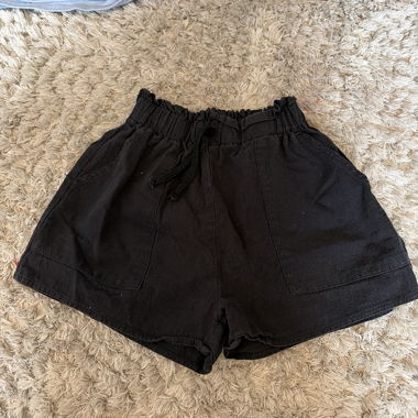 Schwarze casual Shorts