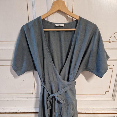 Dariadéh Daria Wrap Dress S balsam green